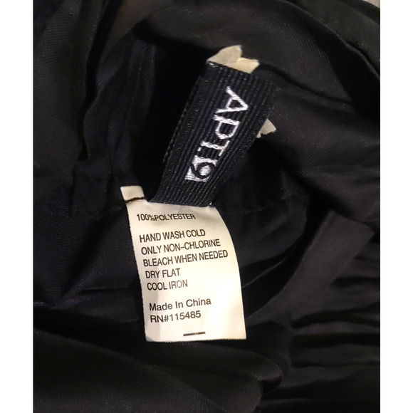 Apt 9 Infinity Scarf Black To Silver Crinkle 68 X 18 - Picture 3 of 8